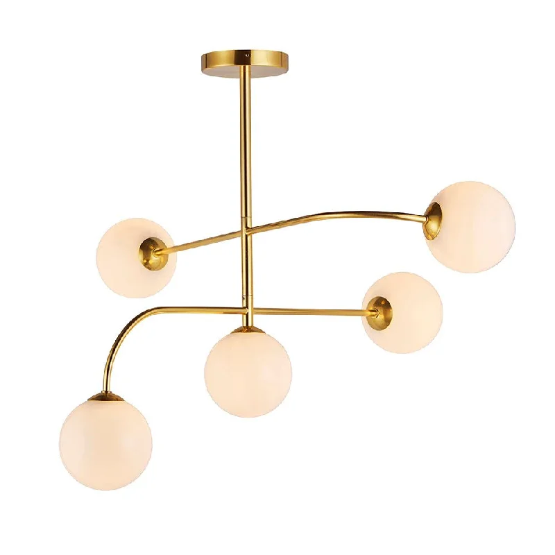 Waterproof track lighting for bathroomsBubble 4Lt/5Lt Semi Flush Ceiling Light