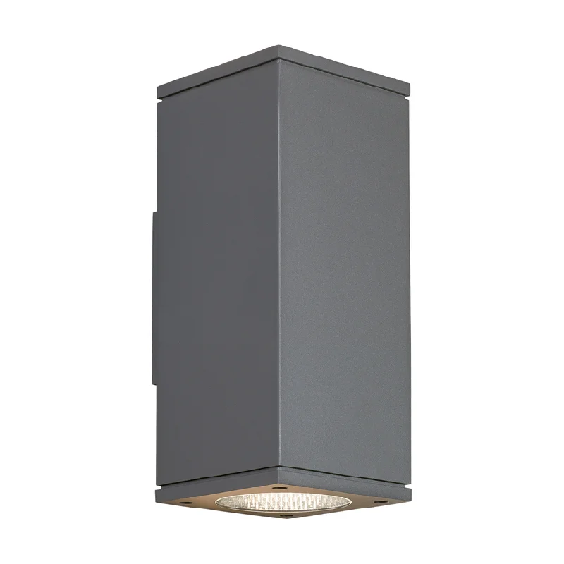 Track lighting with a decorative track designTegel 12 Outdoor Wall Up & Downlight