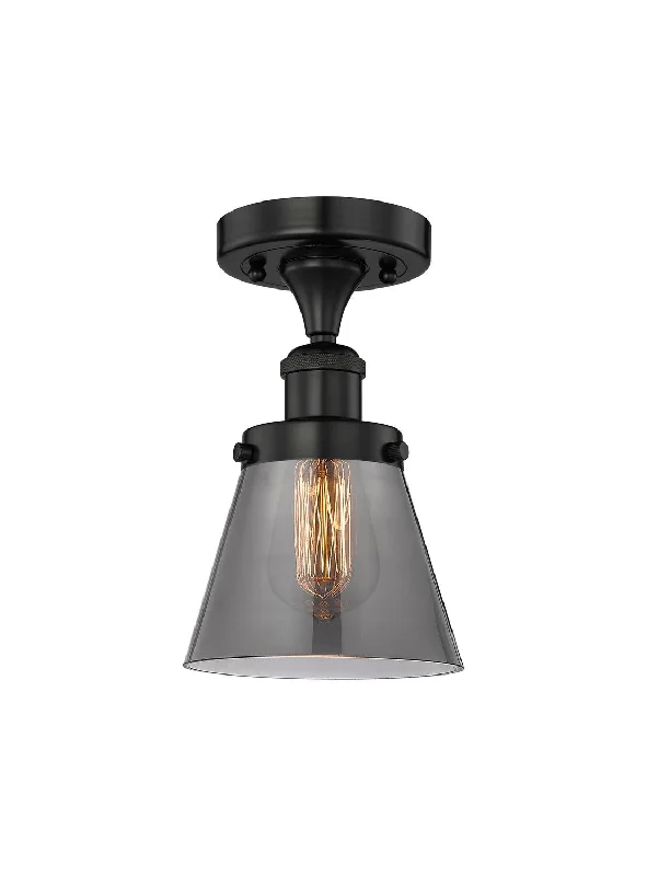 Industrial Lighting for Chemical PlantsEdison One Light Semi-Flush Mount
