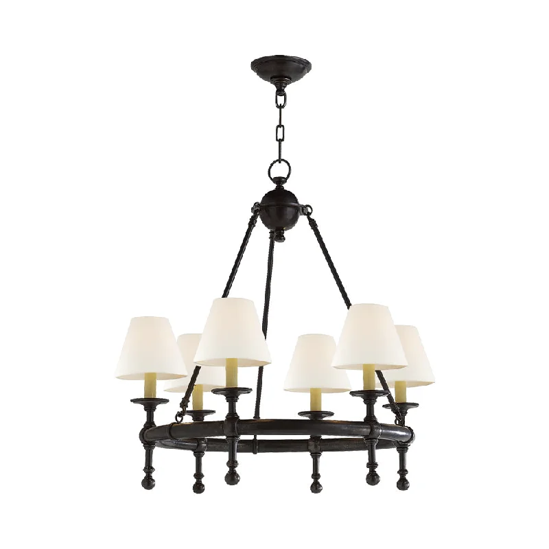 Track lighting for outdoor gardensClassic Mini Ring Chandelier