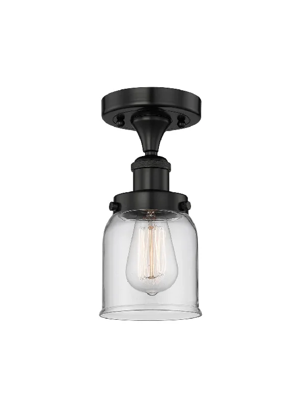 Industrial Lighting for Printing Press FacilitiesEdison One Light Semi-Flush Mount