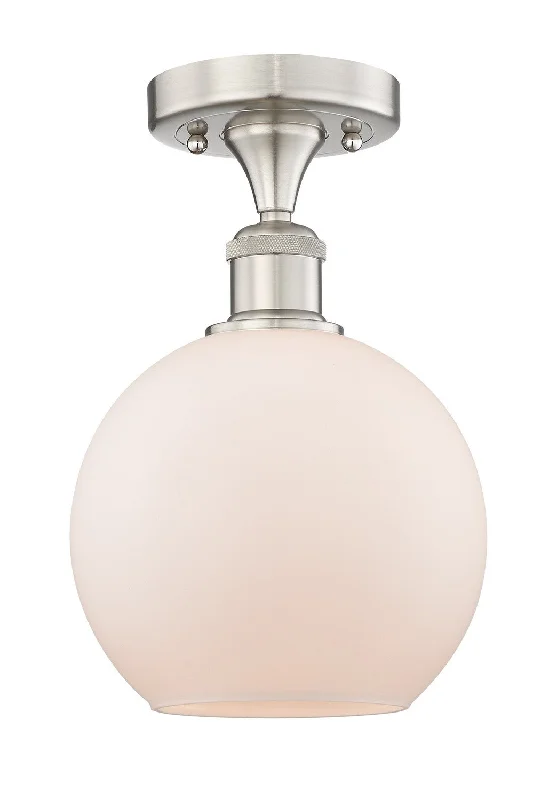 Industrial Lighting for Woodworking FactoriesEdison One Light Semi-Flush Mount