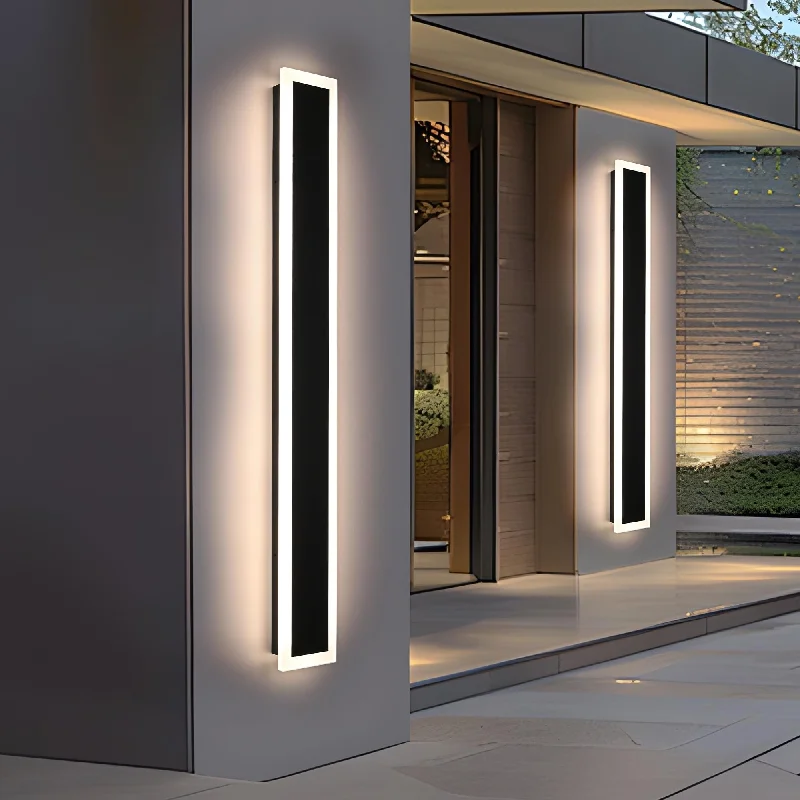 Industrial - style track lighting for loftsleather wall lamps with a distressed texture for a rugged and stylish lookMELUCEE 2pcs 48in Long Outdoor Wall Lights Exterior Dimmable IP65 Waterproof, LED Linear Exterior Lights for Patio Garden Garage Front Door, 3000K-6000K Industrial - style track lighting for loftsleather wall lamps with a distressed texture for a rugged and stylish lookMELUCEE 2pcs 48in Long Outdoor Wall Lights Exterior Dimmable IP65 Waterproof, LED Linear Exterior Lights for Patio Garden Garage Front Door, 3000K-6000K