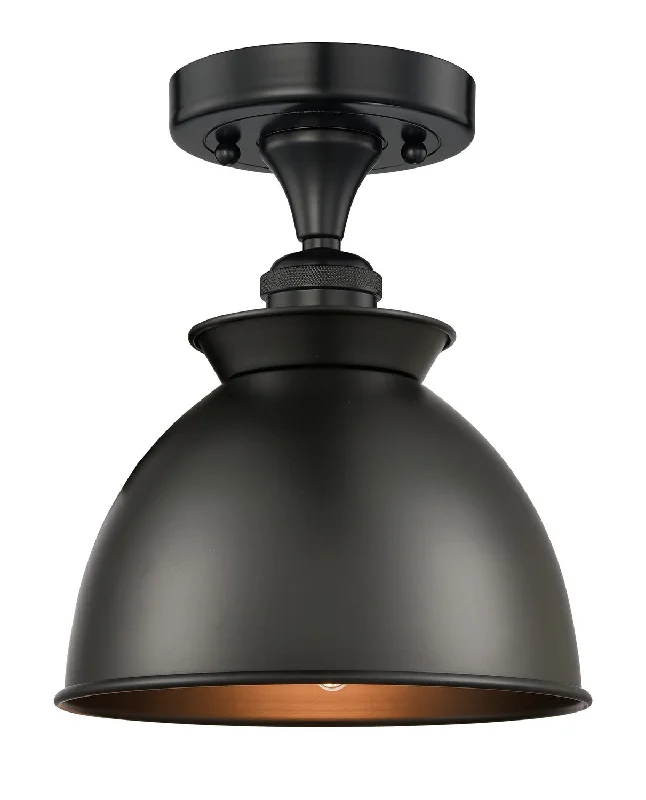 Shock - Resistant Industrial Lighting for Vibrating Machinery AreasEdison One Light Semi-Flush Mount Shock - Resistant Industrial Lighting for Vibrating Machinery AreasEdison One Light Semi-Flush Mount