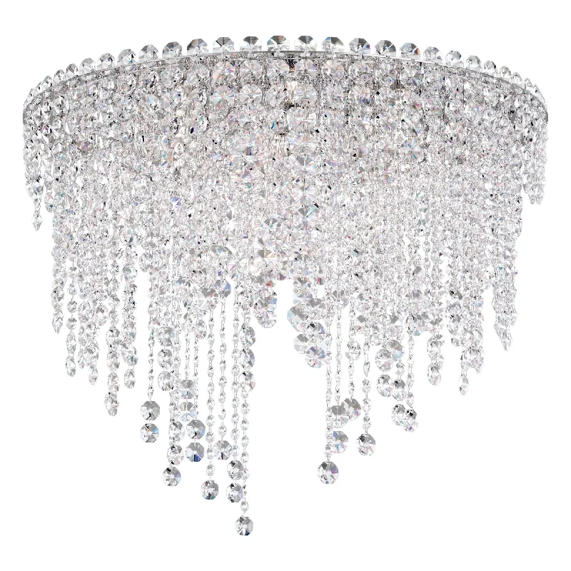 White track lighting for a clean lookChantant 6-Light Flush Mount