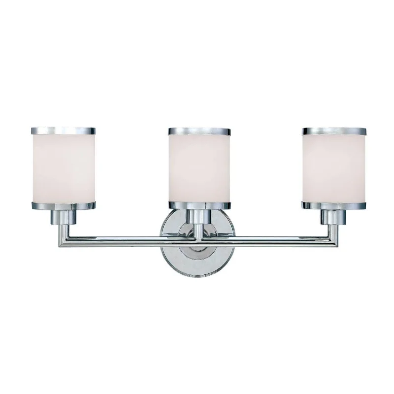 High - Bay LED Industrial Lighting for Warehouses23 in. Vanity Light 3 Lights Chrome Finish