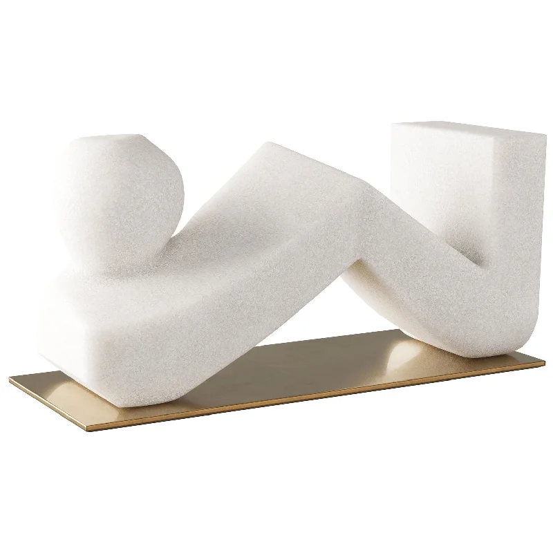 Contemporary track lighting in black finishZane Sculpture