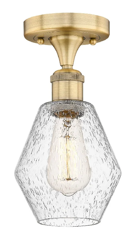 Durable Industrial Lighting for Harsh EnvironmentsEdison One Light Semi-Flush Mount