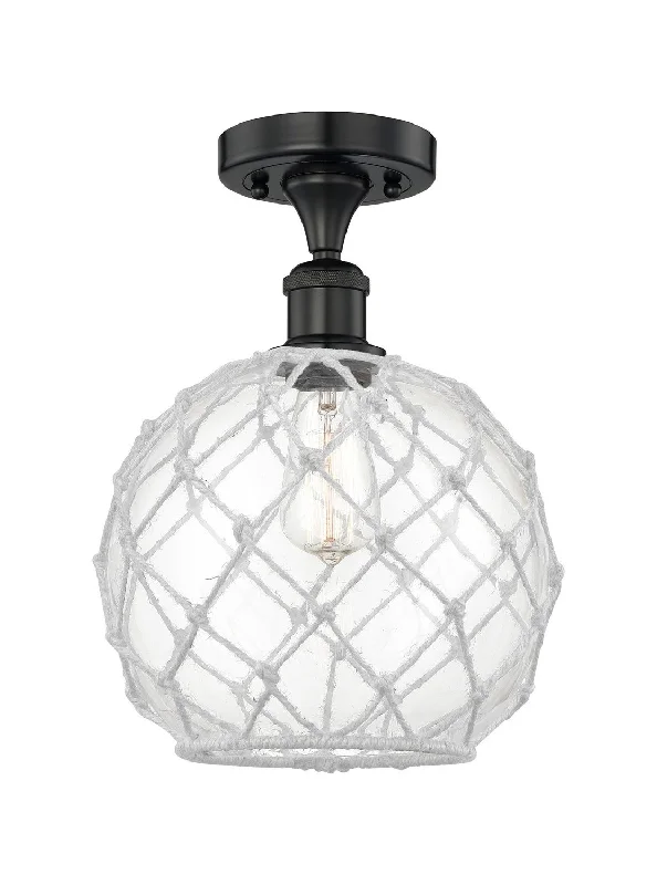 Industrial Lighting for Electronics ManufacturingEdison One Light Semi-Flush Mount