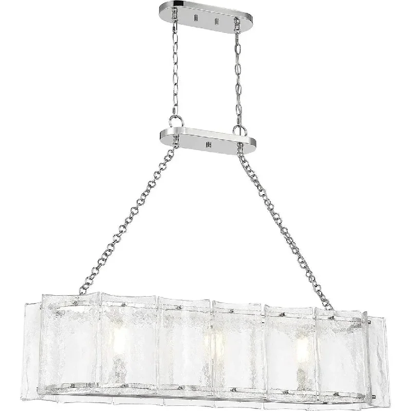 Track lighting for task lighting in workshopsGenry Linear Chandelier