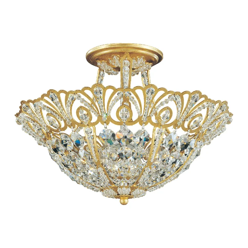 Track lighting with multiple heads for flexibilityRivendell 5-Light Close-to-Ceiling