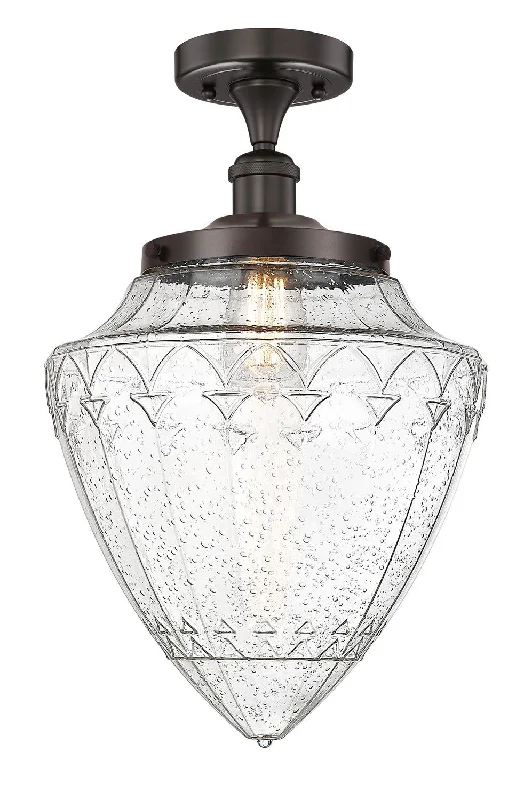 Industrial Ceiling - Mounted Lighting for Assembly PlantsFranklin Restoration LED Semi-Flush Mount Industrial Ceiling - Mounted Lighting for Assembly PlantsFranklin Restoration LED Semi-Flush Mount
