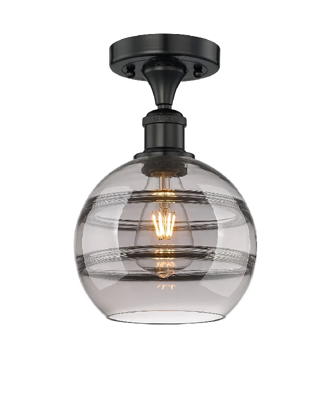 Corrosion - Resistant Industrial Lighting for Coastal FactoriesEdison One Light Semi-Flush Mount Corrosion - Resistant Industrial Lighting for Coastal FactoriesEdison One Light Semi-Flush Mount
