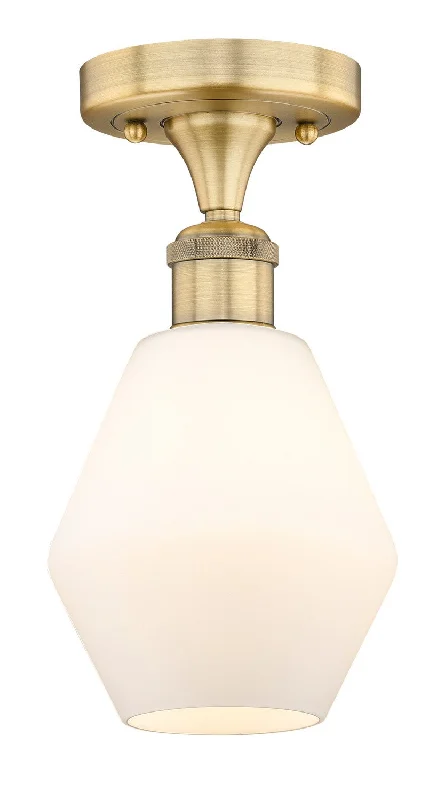 Durable Industrial Lighting for Harsh EnvironmentsEdison One Light Semi-Flush Mount