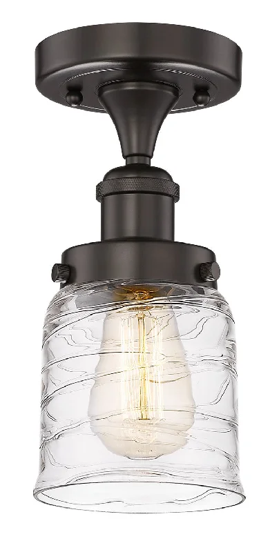 Industrial Lighting for Chemical PlantsEdison One Light Semi-Flush Mount