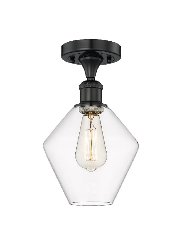 Corrosion - Resistant Industrial Lighting for Coastal FactoriesEdison One Light Semi-Flush Mount Corrosion - Resistant Industrial Lighting for Coastal FactoriesEdison One Light Semi-Flush Mount