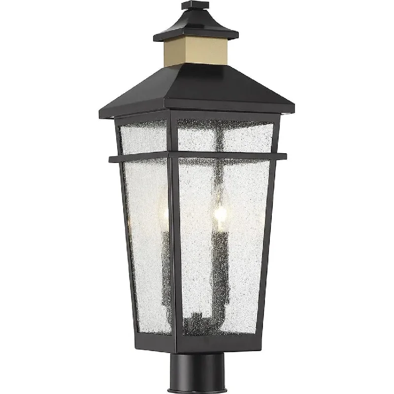 Track lighting with swivel heads for precise aimingKingsley Outdoor Post Lantern