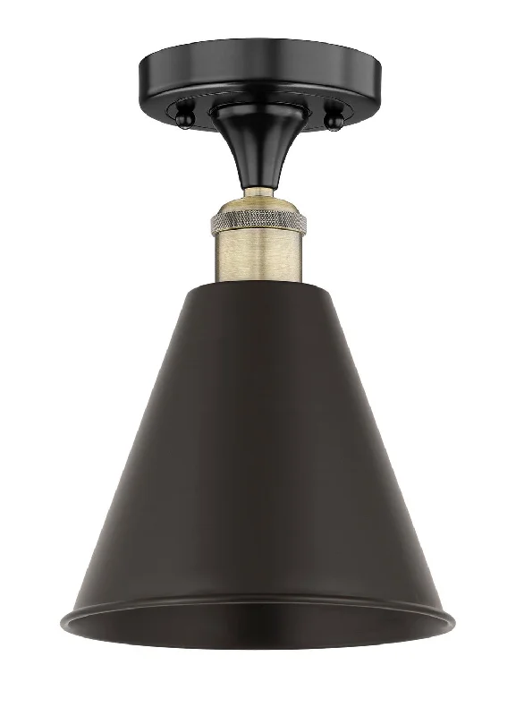 Industrial Lighting for Food Processing FactoriesDowntown Urban One Light Semi-Flush Mount