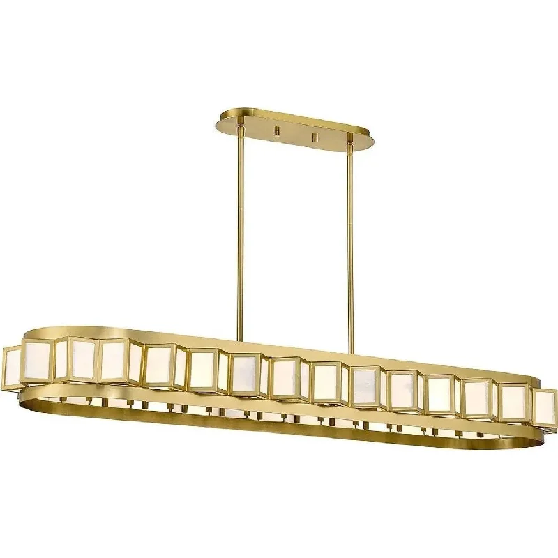 Contemporary track lighting in black finishGideon Linear Chandelier