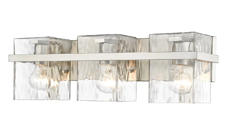 Track lighting for illuminating walkwaysZ-Lite 1938-3V-BN Bennington 3 Light Vanity in Brushed Nickel