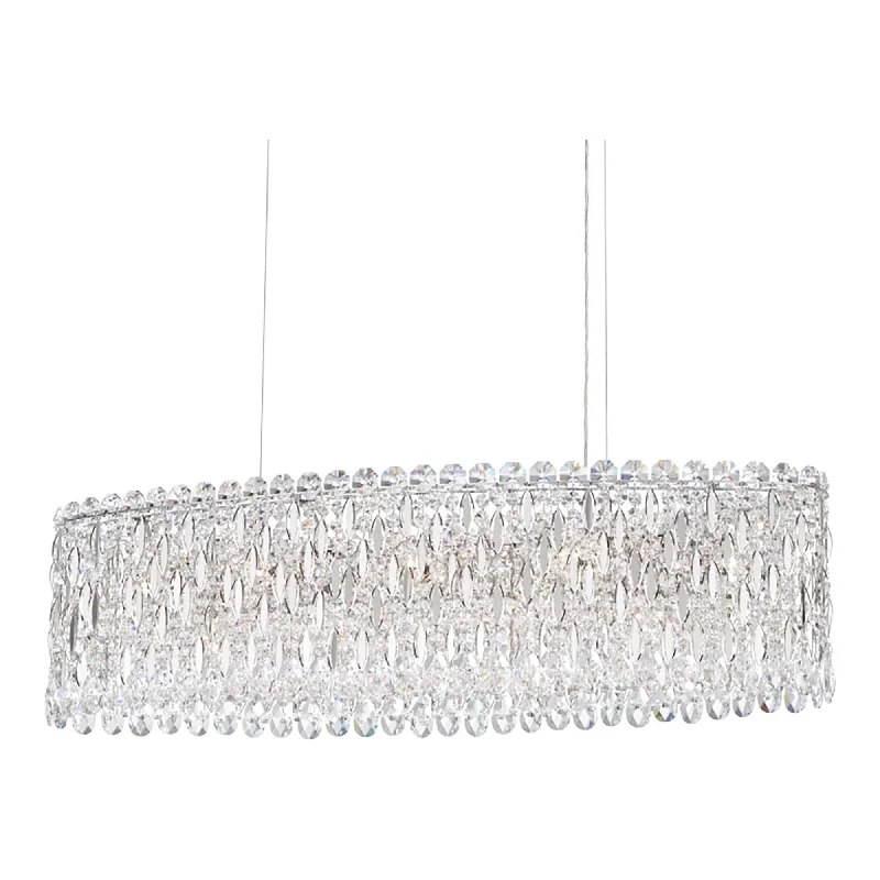 Low - voltage track lighting for safetySarella 12-Light Pendant