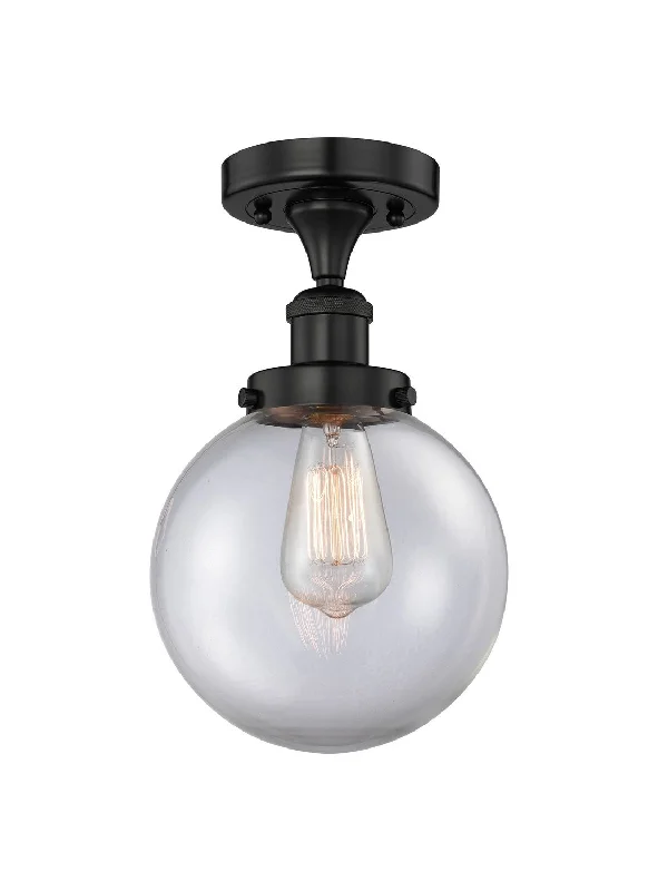 Industrial Lighting for Electronics ManufacturingEdison One Light Semi-Flush Mount