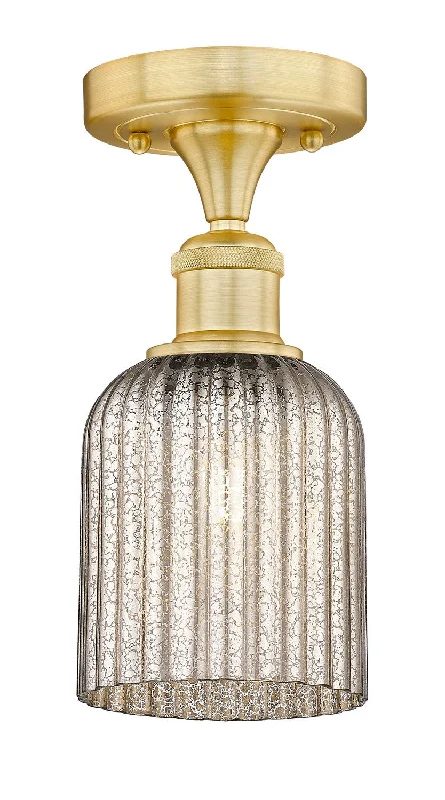 Industrial Lighting for Pharmaceutical ManufacturingEdison One Light Semi-Flush Mount Industrial Lighting for Pharmaceutical ManufacturingEdison One Light Semi-Flush Mount