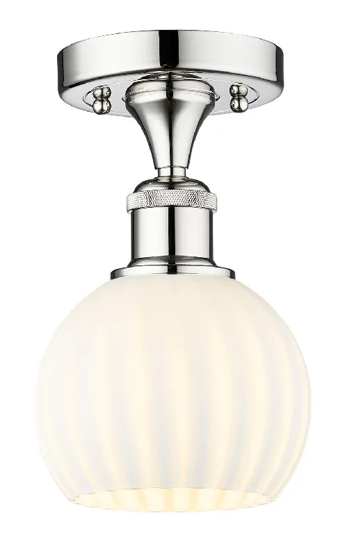 Industrial Area Lighting for Large Open SpacesEdison LED Semi-Flush Mount