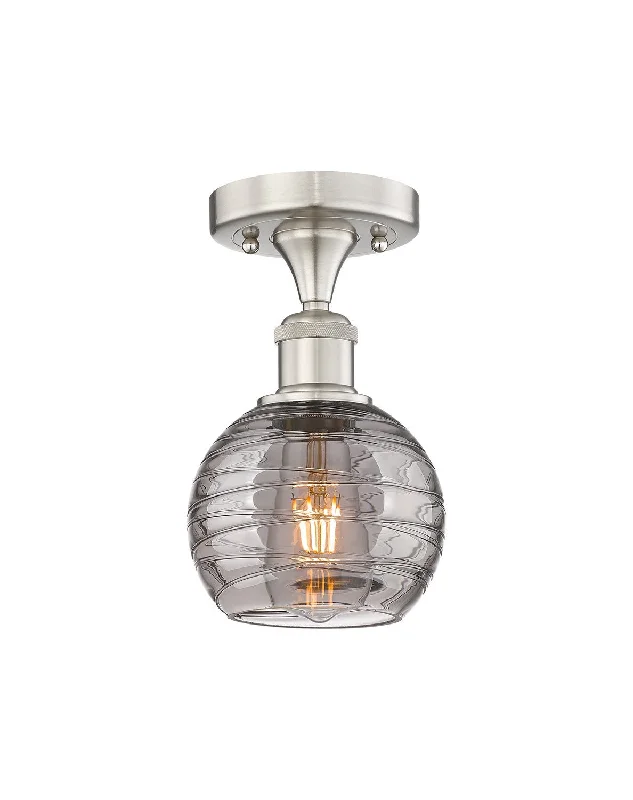 Dimmable Industrial Lighting for Ambiance ControlEdison One Light Semi-Flush Mount Dimmable Industrial Lighting for Ambiance ControlEdison One Light Semi-Flush Mount