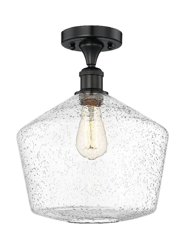 Industrial Lighting for Automotive Manufacturing PlantsEdison One Light Semi-Flush Mount Industrial Lighting for Automotive Manufacturing PlantsEdison One Light Semi-Flush Mount