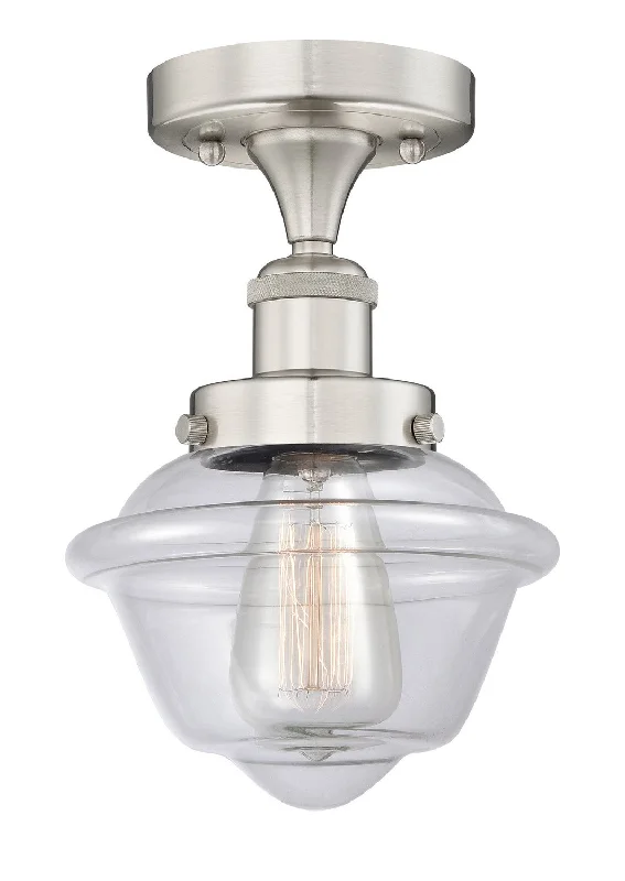 High - Bay LED Industrial Lighting for WarehousesEdison One Light Semi-Flush Mount High - Bay LED Industrial Lighting for WarehousesEdison One Light Semi-Flush Mount