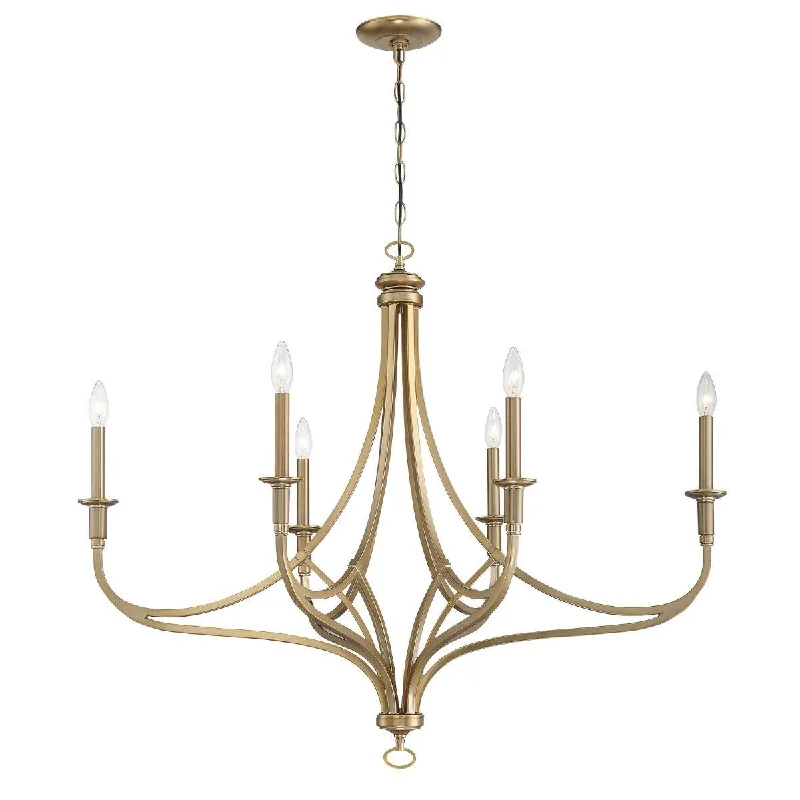 Industrial Emergency Lighting for Safety in FactoriesCovent Park 40 In. 6 Lights Chandelier Gold Finish Industrial Emergency Lighting for Safety in FactoriesCovent Park 40 In. 6 Lights Chandelier Gold Finish