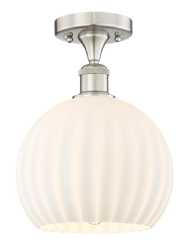 Industrial Lighting for Pharmaceutical ManufacturingEdison LED Semi-Flush Mount