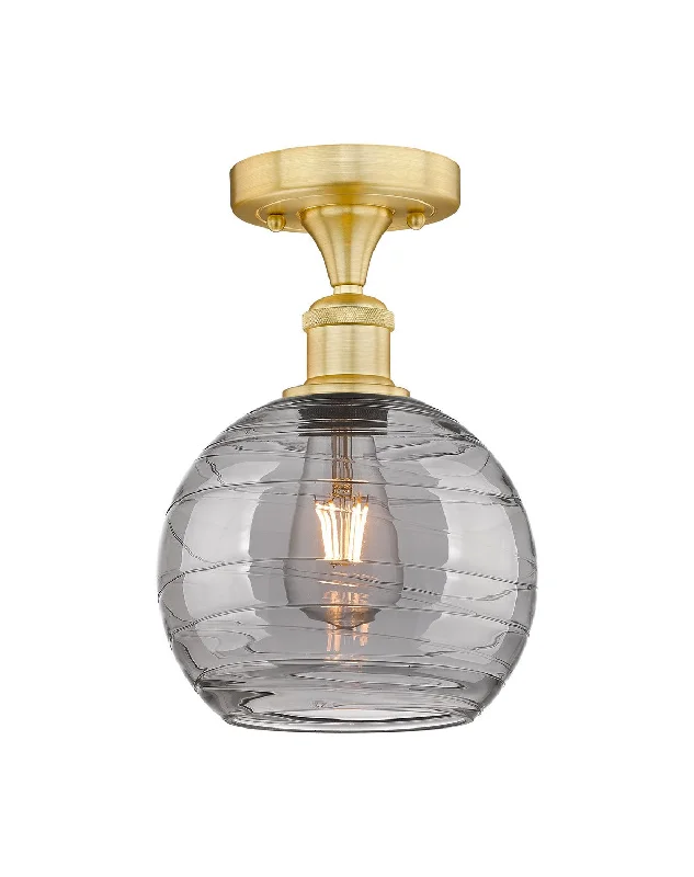 Energy - Efficient Industrial Lighting for Cost - SavingsEdison One Light Semi-Flush Mount Energy - Efficient Industrial Lighting for Cost - SavingsEdison One Light Semi-Flush Mount