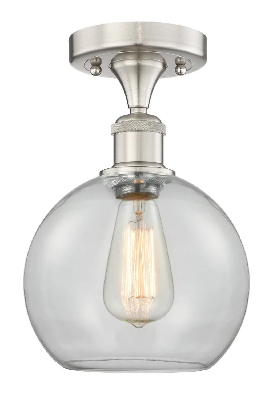 Industrial Lighting for Automotive Manufacturing PlantsEdison One Light Semi-Flush Mount Industrial Lighting for Automotive Manufacturing PlantsEdison One Light Semi-Flush Mount