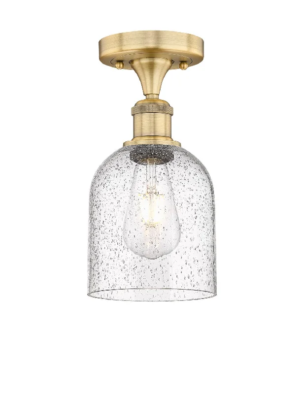 Industrial Lighting for Electronics ManufacturingEdison One Light Semi-Flush Mount