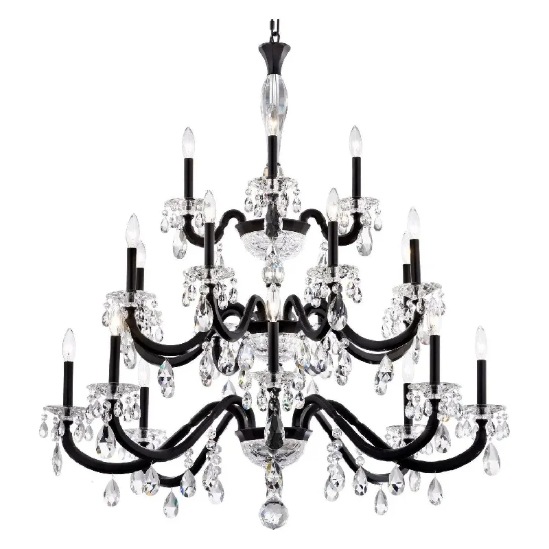 Track lighting with multiple heads for flexibilitySan Marco 3-Tier Chandelier