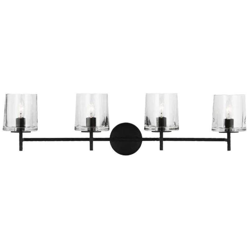 Color - Tunable Industrial Lighting for Special ApplicationsMarietta 34 in. 4 Lights Vanity Light iron Finish
