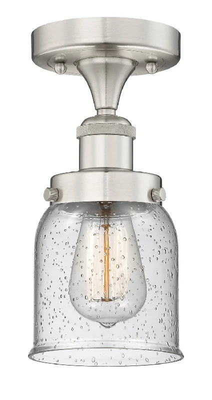 Waterproof Industrial Lighting for Wet AreasEdison One Light Semi-Flush Mount