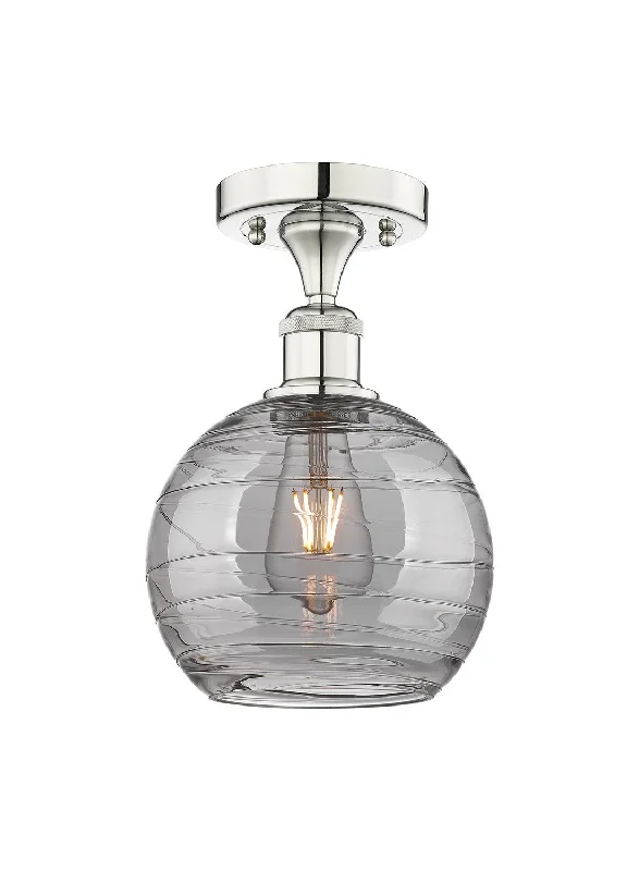 Low - Bay Industrial Lighting Fixtures for Small FactoriesEdison One Light Semi-Flush Mount Low - Bay Industrial Lighting Fixtures for Small FactoriesEdison One Light Semi-Flush Mount