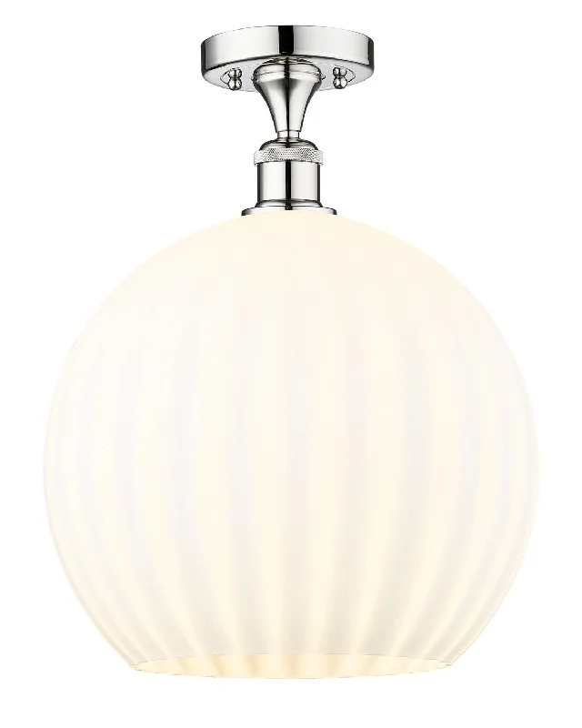 Industrial Lighting for Pharmaceutical ManufacturingEdison LED Semi-Flush Mount