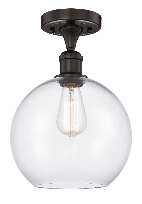 Industrial Lighting for Electronics ManufacturingEdison One Light Semi-Flush Mount