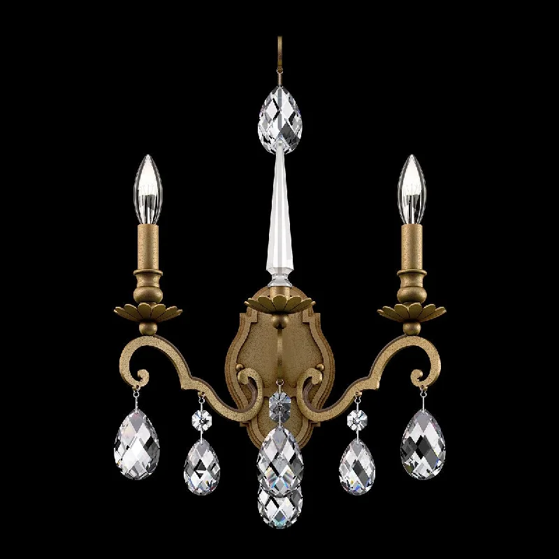 Track lighting for creating a focal pointRenaissance Nouveau 2-Light Wall Sconce