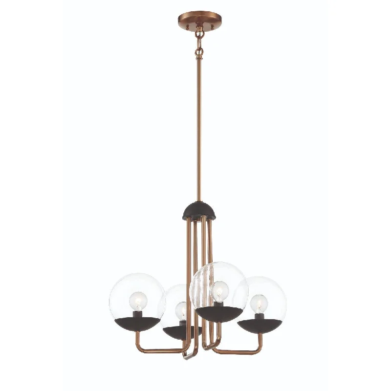 Industrial Emergency Lighting for Safety in FactoriesOuter Limits 19 in. 4 Lights Chandelier Bronze Finish Industrial Emergency Lighting for Safety in FactoriesOuter Limits 19 in. 4 Lights Chandelier Bronze Finish