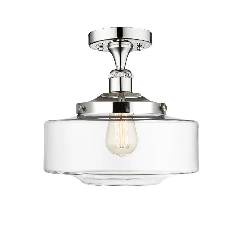 Energy - Efficient Industrial Lighting for Cost - SavingsFranklin Restoration LED Semi-Flush Mount Energy - Efficient Industrial Lighting for Cost - SavingsFranklin Restoration LED Semi-Flush Mount