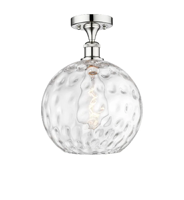 Industrial Ceiling - Mounted Lighting for Assembly PlantsEdison One Light Semi-Flush Mount Industrial Ceiling - Mounted Lighting for Assembly PlantsEdison One Light Semi-Flush Mount