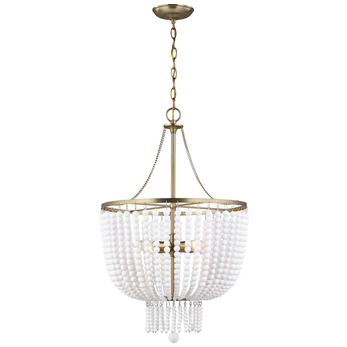 Track lighting for replacing old fluorescent fixtures5180704EN-848 Jackie White Glass Bead Chandelier Satin Brass