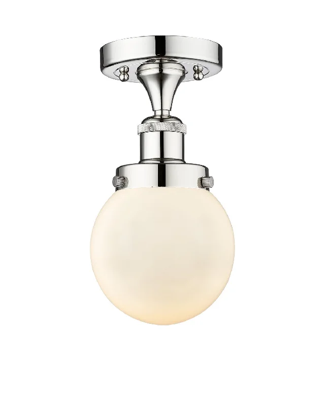 Adjustable Industrial Lighting for Flexible IlluminationEdison One Light Semi-Flush Mount