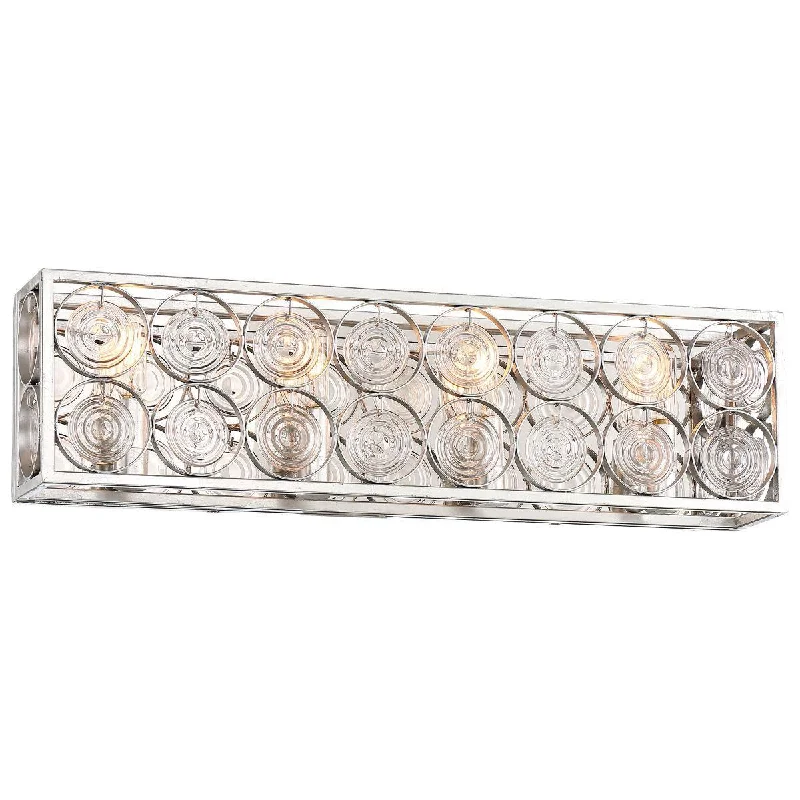 Industrial Emergency Lighting for Safety in FactoriesCulture Chic 25 in. 4 Lights Bath Bar Silver finish Industrial Emergency Lighting for Safety in FactoriesCulture Chic 25 in. 4 Lights Bath Bar Silver finish