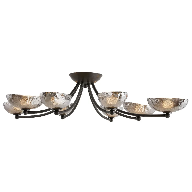 Contemporary track lighting in black finishZamora Ceiling Light